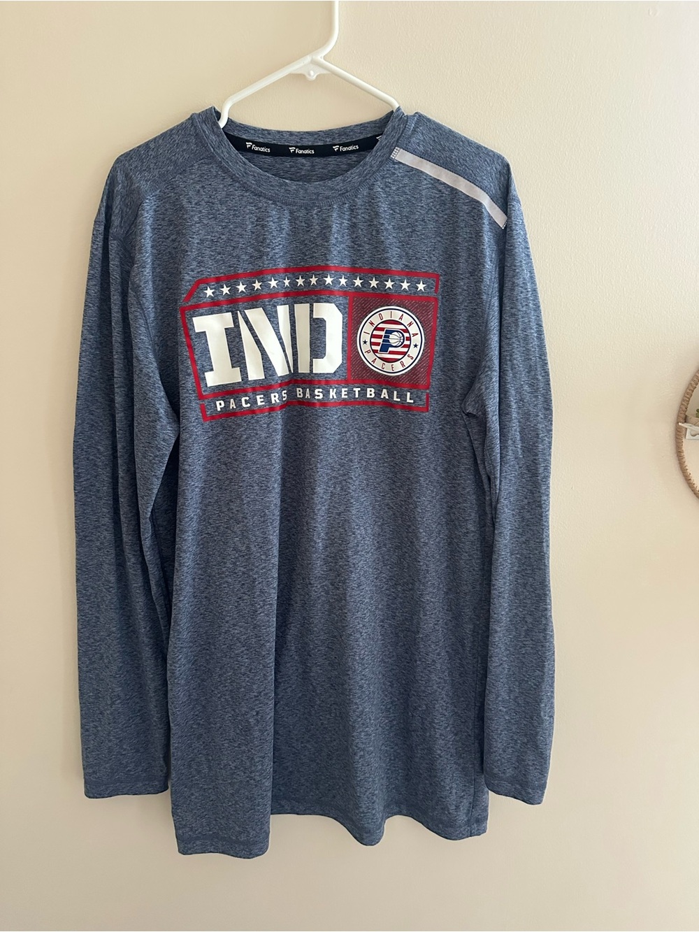 Indiana Pacers Hoops for Troops Sleeve Dry Fit